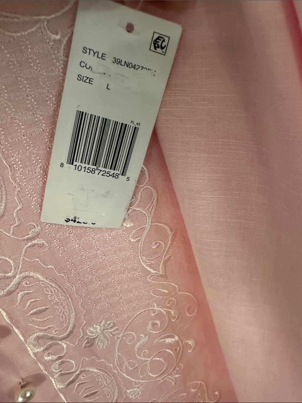 NWT MESTIZA NEW YORK Elliana Barong Midi Dress - Picture 13 of 13